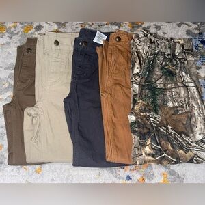 5 pairs of Boys Carhartt pants